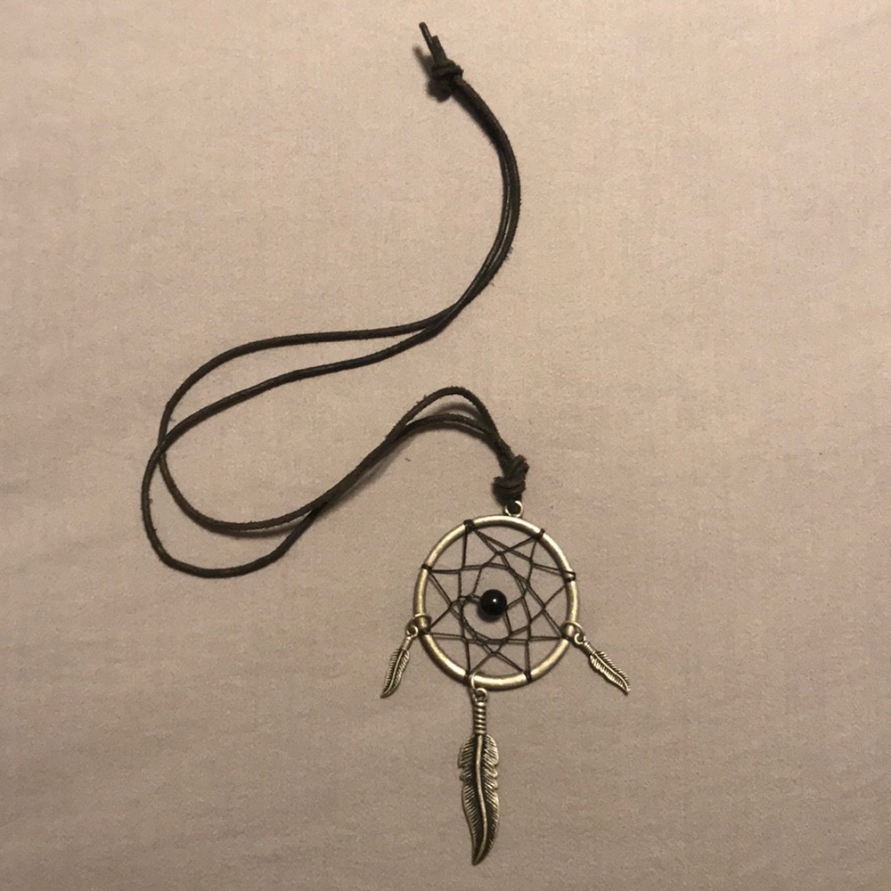 Dream catcher necklace